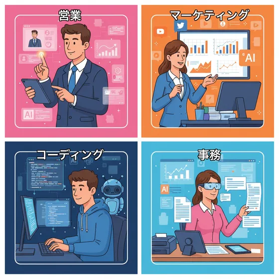 職種別AI活用アイデア集