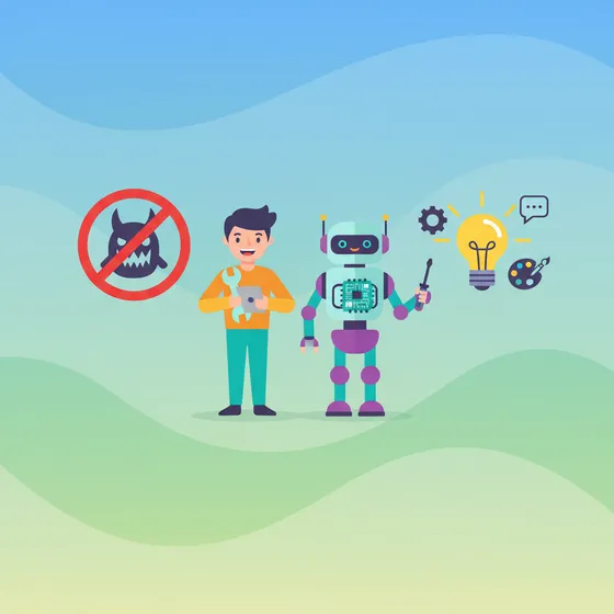 AI時代に必要なスキルと働き方の変化を示すイメージ