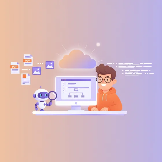 Mistral OCR 3でPDFや画像からテキストを抽出するイメージ